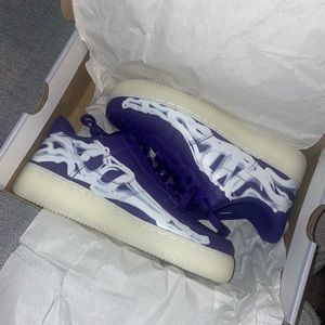Purple Skeleton AF1